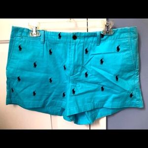 Blue women’s size 12 polo Ralph Lauren shorts